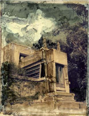 Frank Llyod Wright: The Romantic Spirit (Hardcover)