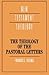 Theology of the Pastoral Letters by Frances M. Young