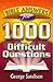 Bible Answers for 1000 Difficult Questions