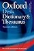 The Oxford American Desk Dictionary and Thesaurus