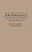 For Democracy: The Noble Character and Tragic Flaws of the Middle Class