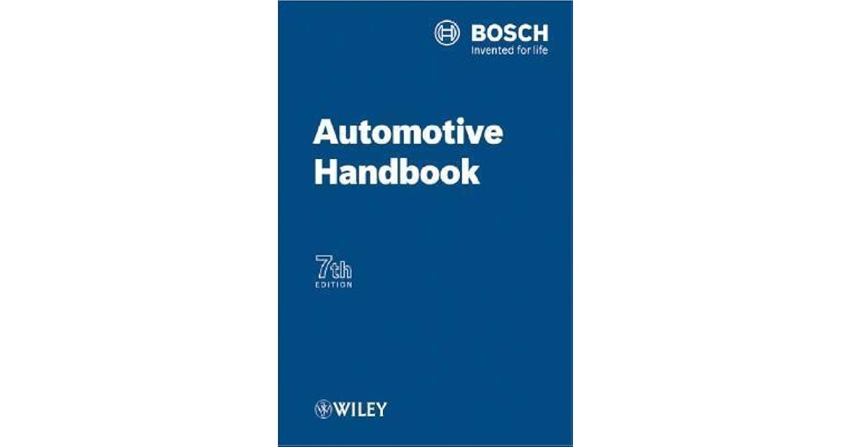 Bosch Automotive Handbook (Bosch Handbooks (REP)) by Robert Bosch