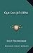 Que Sais-Je? (1896) (French Edition)