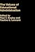The Values of Educational Administration: A Book of Readings