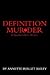 DEFINITION MUR¿DER: A Meg McCafferty Mystery