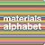 Materials Alphabet