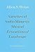 Varieties of Audio Mimesis