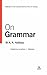 On Grammar: Volume 1