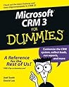 Microsoft CRM 3 For Dummies