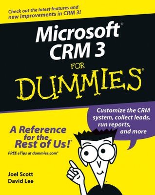 Microsoft CRM 3 For Dummies (Paperback)