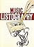 Music Listography Journal