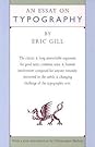 An Essay on Typography by Eric Gill
