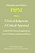 Clinical Judgment: A Critic...