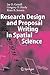 Research Design and Proposal Writing in Spatial Science