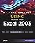 Special Edition Using Mircosoft Office Excel 2003