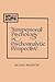 Transpersonal Psychology in...
