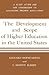 The Development and Scope of Higher Education in the United States
