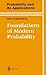 Foundations of Modern Probability (Springer Series in Statistics. Probability and Its Applications.)