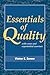 Essentials of Quality with Cases and Experiential Exercises