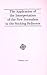 Application of the Interpretation of the New Jerusalem to the... by Witness Lee
