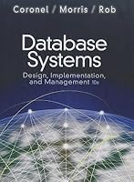 Database Systems Design Implementation Management