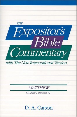 Matthew, Vol.1 (Ch. 1-12), The Expositor's Bible Commentary