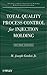 Total Quality Process Control for Injection Molding (Wiley Series on Polymer Engineering and Technology)