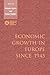 Economic Growth in Europe since 1945