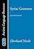 Syriac Grammar with Bibliog...