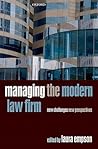 MANAGING MODERN LAW FIRM:NEW CHALLENGES NEW PERSPECTIVES PAPER: New Challenges, New Perspectives