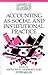 Accounting as Social and Institutional Practice (Cambridge Studies in Management, Series Number 24)