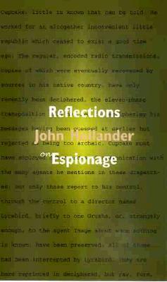 Reflections on Espionage: The Question of Cupcake (Paperback)