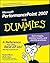 Microsoft Performance Point 2007 For Dummies by Rachel Blum