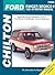 Ford Ranger/Bronco II 1983-90 Repair Manual by Chilton