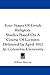Four Stages Of Greek Religion: Studies Based On A Course Of Lectures Delivered In April 1912 At Columbia University