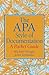 APA Style of Documentation, The: A Pocket Guide