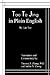 Tao Te Jing in Plain English by Thomas Z. Zhang