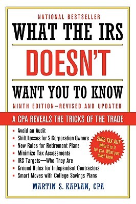 What the IRS Doesn't Want You to Know 9e (Paperback)