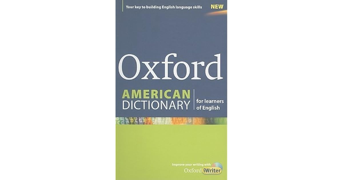 Oxford American Dictionary for Learners of English [With CDROM] by