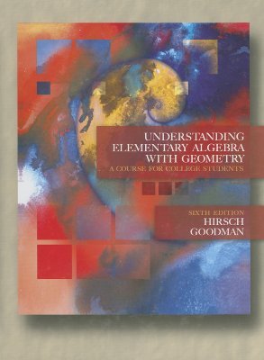 Understanding Elementary Algebra with Geometry: A Course for College Students (6th Edition w/CD-ROM)