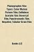 Photographic Film Types: Color Motion Picture Film, Cellulose Acetate Film, Reversal Film, Panchromatic Film, Negative, Tabular-Grain Film