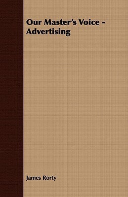 Our Master's Voice - Advertising (Paperback)