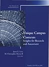 Unique Campus Contexts: Insights For Research And Assessment (New Directions for Institutional Research) Unique Campus Contexts: Insights For Research And Assessment (New Directions for Institutional Research)