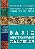 Basic Multivariable Calculus