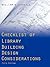 Checklist of Library Building Design Considerations