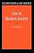 Law in Modern Society (Clarendon Law Series)