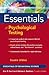 Essentials of Psychological Testing