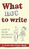 What Not to Write...