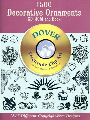 1500 Decorative Ornaments (CD-ROM & Book)