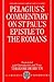 Pelagius's Commentary On St Paul's Epistle to the Romans by Pelagius